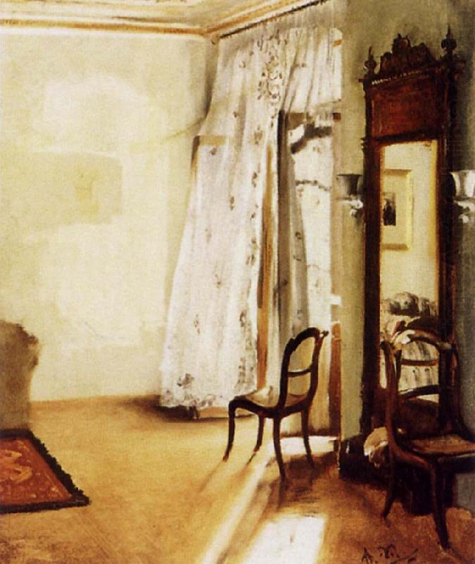 The Balcony Room, Adolf Friedrich Erdmann Menzel